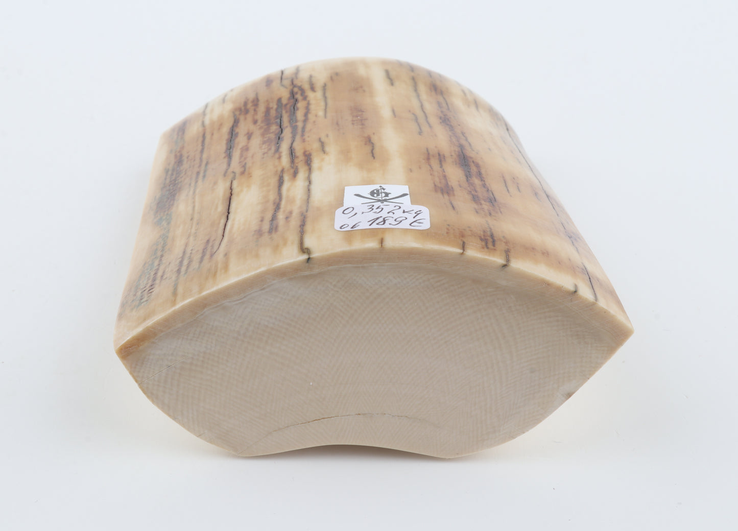 Natural mammoth ivory piece
