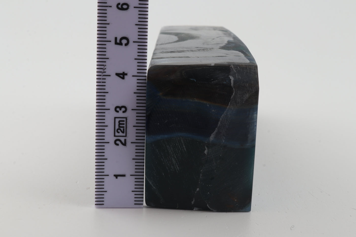 Stabilised mammoth ivory block