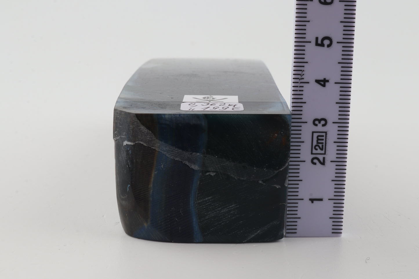 Stabilised mammoth ivory block