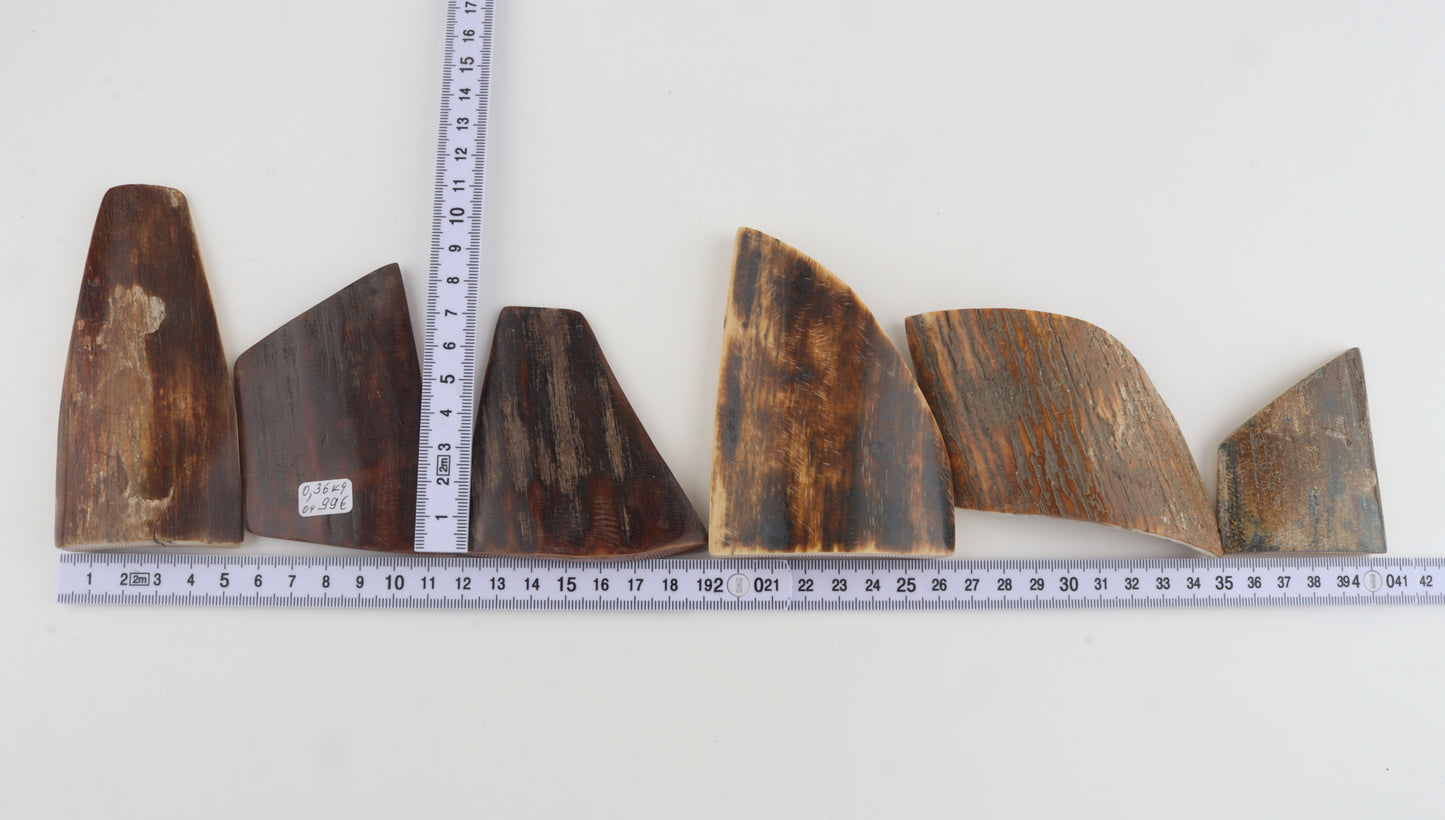 Natural mammoth bark pieces