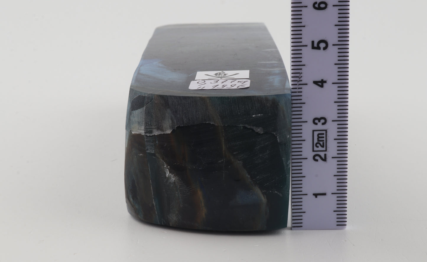 Stabilised mammoth ivory block