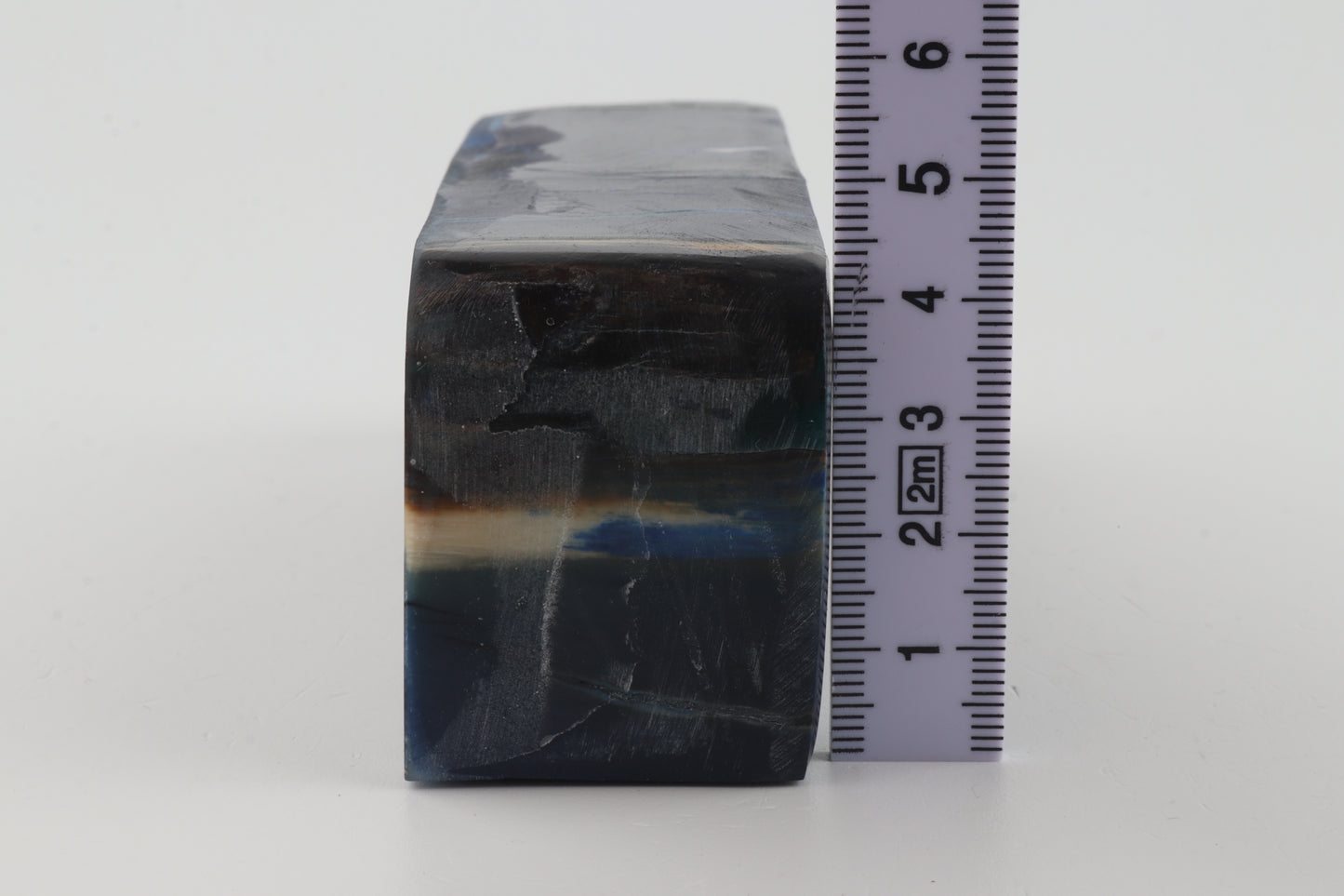 Stabilised mammoth ivory block