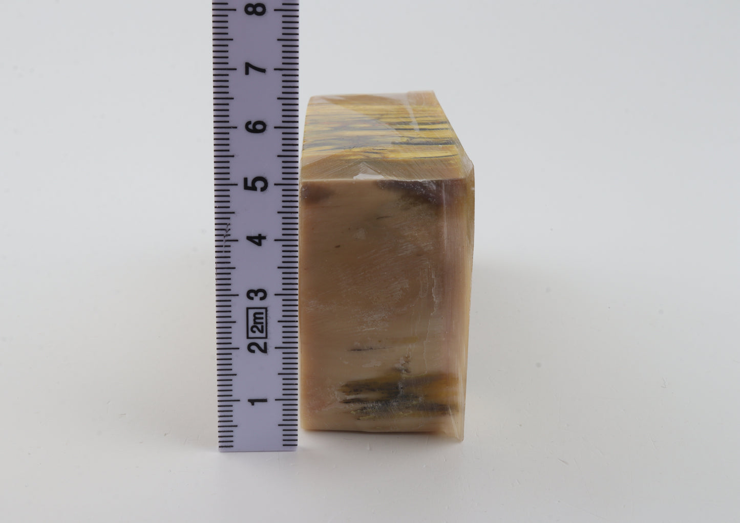 Stabilized mammoth ivory block