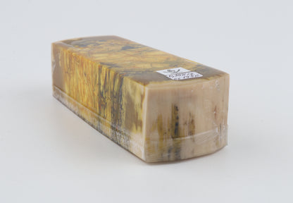 Stabilized mammoth ivory block