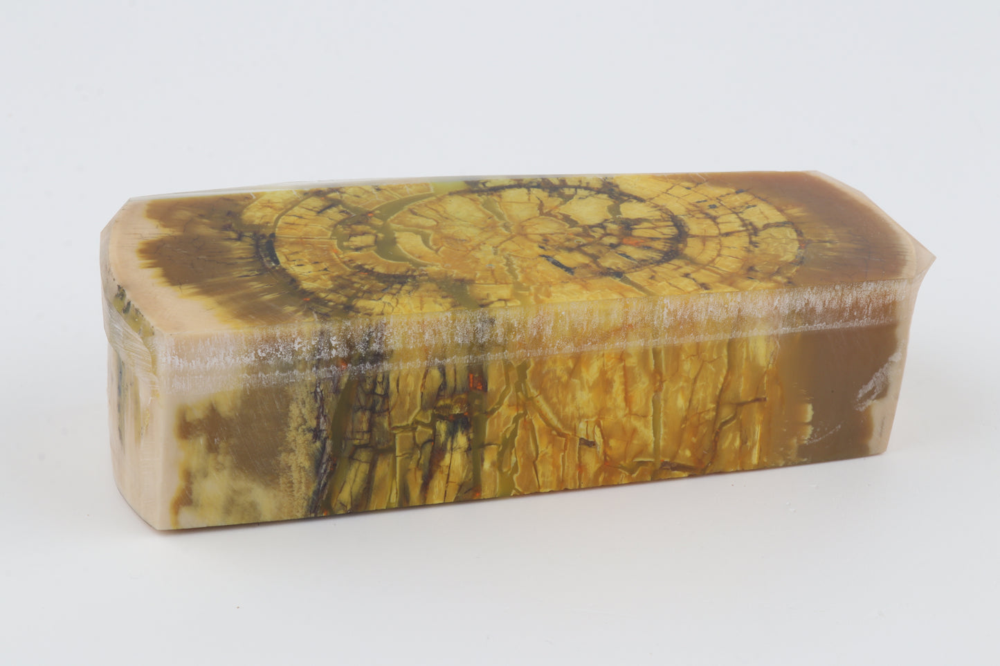 Stabilized mammoth ivory block