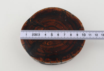 Stabilised mammoth ivory block