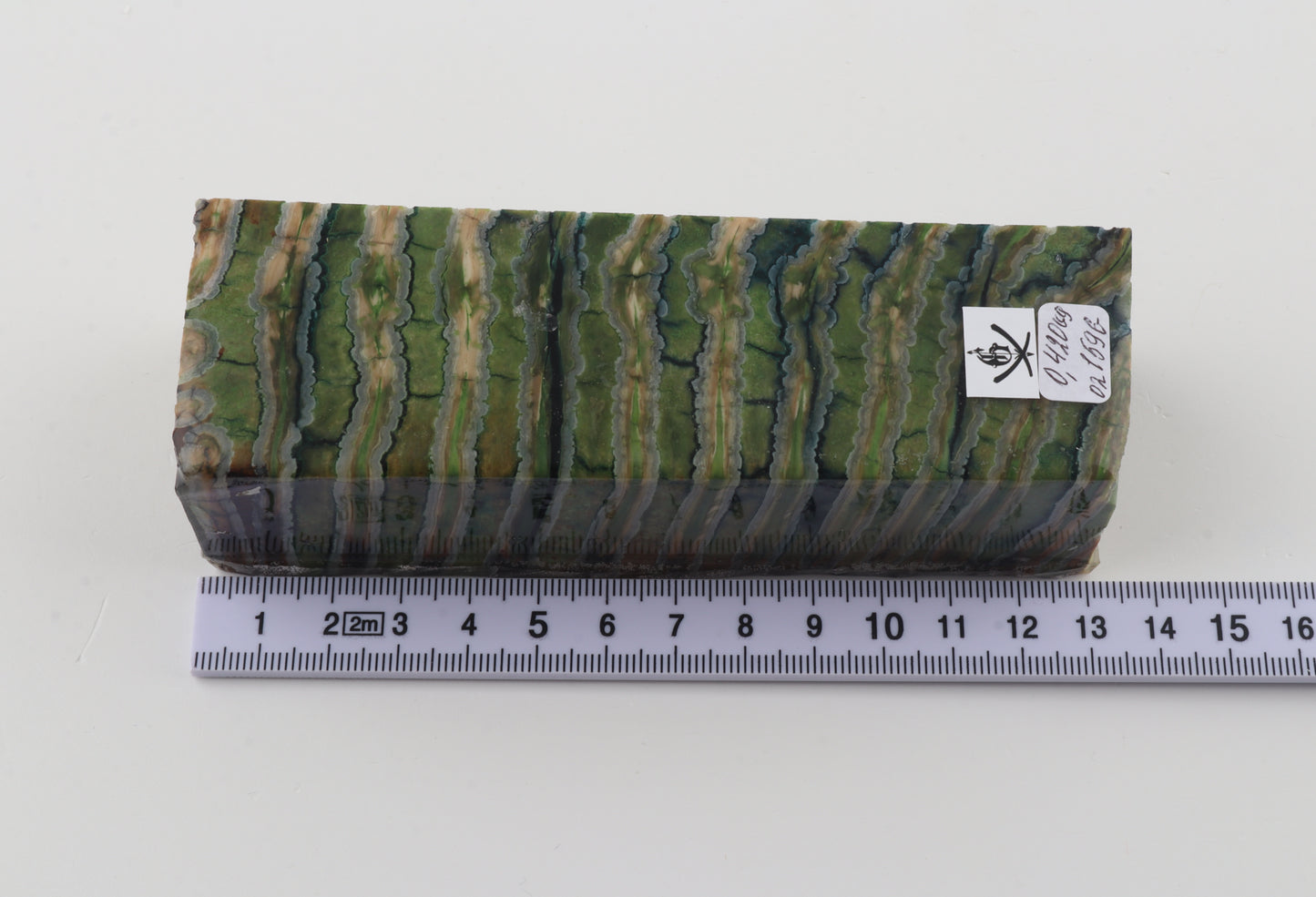 Stabilised mammoth molar block