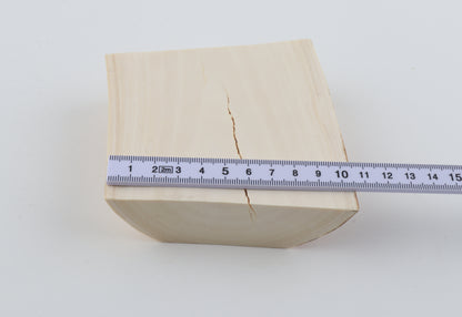 White mammoth ivory segment