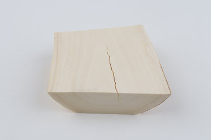 White mammoth ivory segment