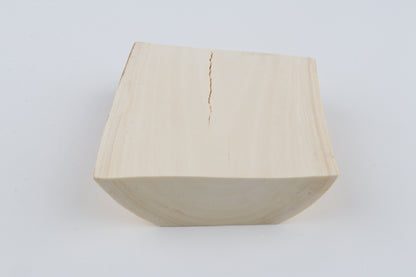 White mammoth ivory segment