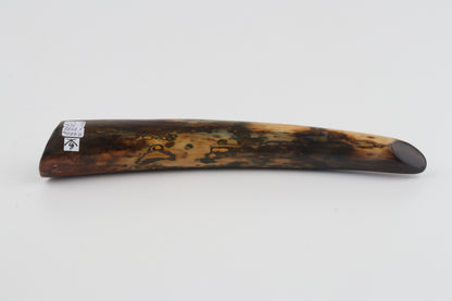 Restored woolly mamoth tusk tip
