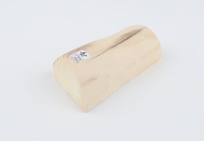 Natural mammoth ivory segment