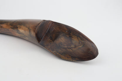 Restored mammoth tusk tip