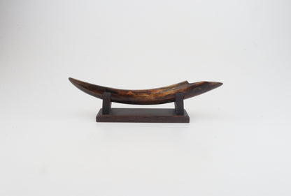 Restored mammoth tusk tip