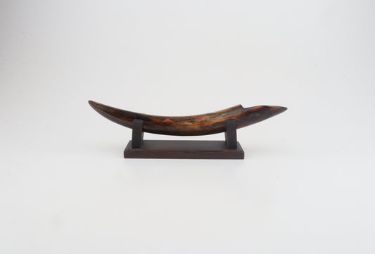 Restored mammoth tusk tip