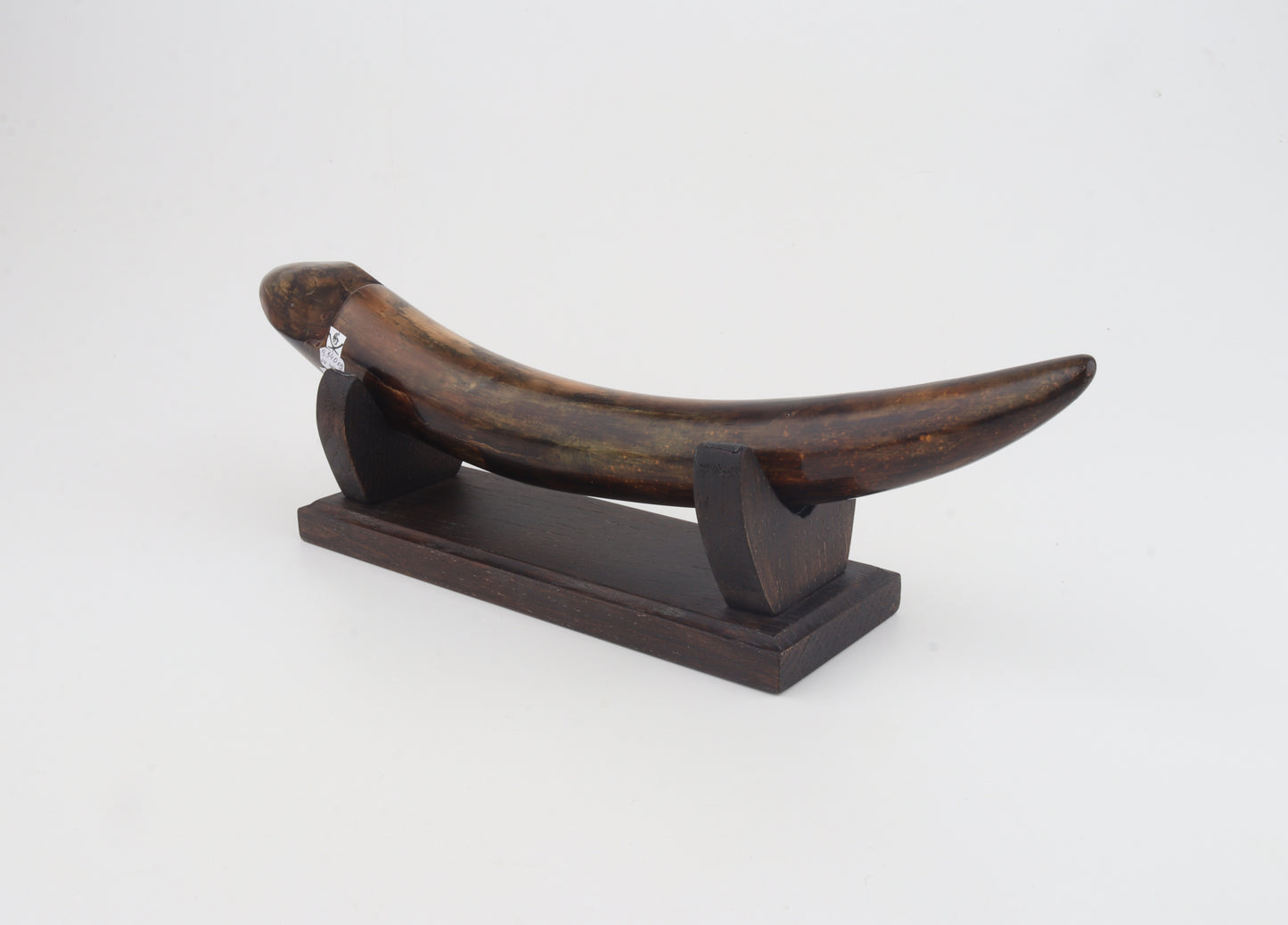 Restored mammoth tusk tip