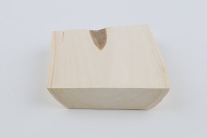 White mammoth ivory segment