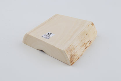 White mammoth ivory segment