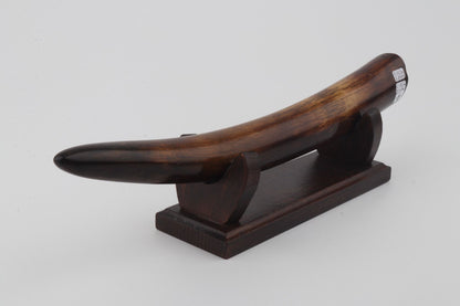 Restored woolly mammoth tusk