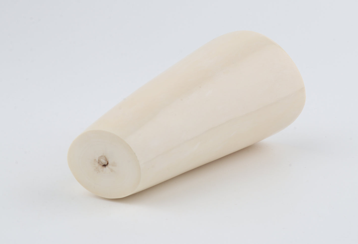Round mammoth tusk piece