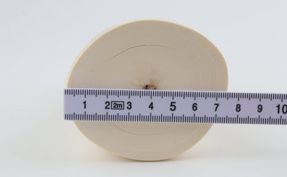 Round mammoth tusk piece