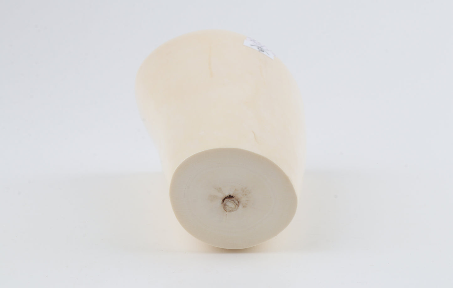 Round mammoth tusk piece