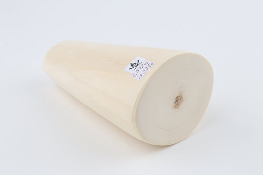 Round mammoth tusk piece