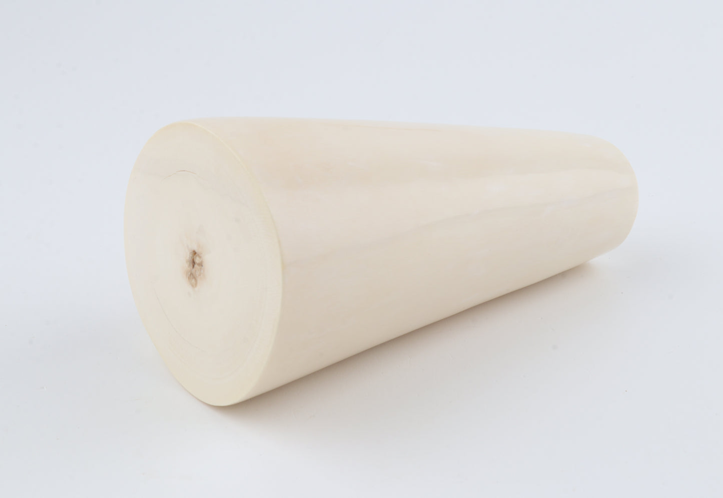 Round mammoth tusk piece