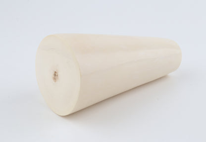 Round mammoth tusk piece