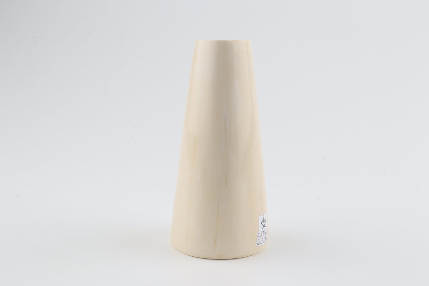 Round mammoth tusk piece