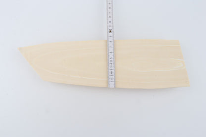 White mammoth ivory piece