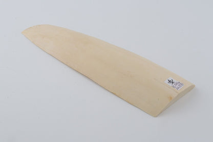 White mammoth ivory piece