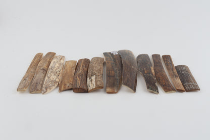 Natural mammoth bark pieces