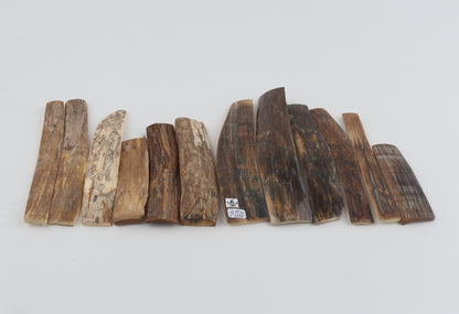 Natural mammoth bark pieces