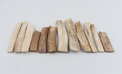 Natural mammoth bark pieces