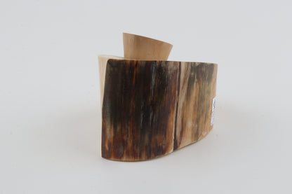 Round mammoth tusk piece