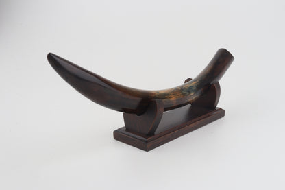 Restored woolly mammoth tusk