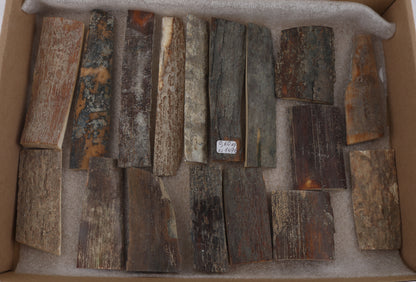 Raw mammoth bark pieces
