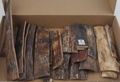 Natural mammoth bark pieces
