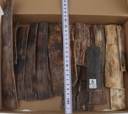 Natural mammoth bark pieces