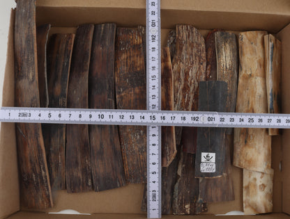 Natural mammoth bark pieces