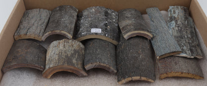 Untreated mammoth bark pieces