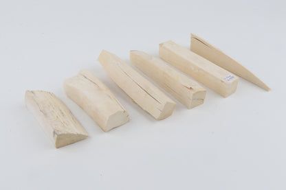 Untreated mammoth ivory pieces