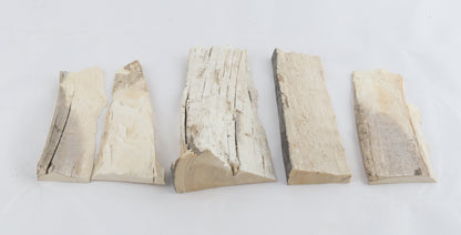 Raw mammoth ivory pieces
