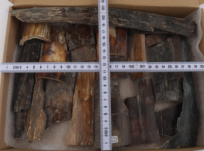 Natural mammoth bark pieces