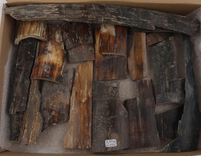Natural mammoth bark pieces