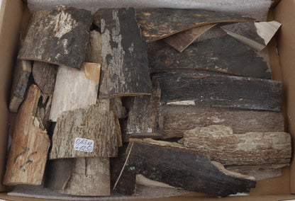 Raw mammoth bark offcuts