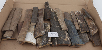 Raw mammoth bark pieces