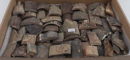 Raw mammoth bark pieces