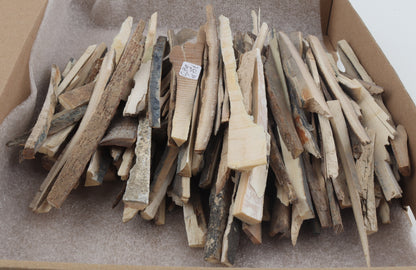 Raw mammoth ivory offcuts